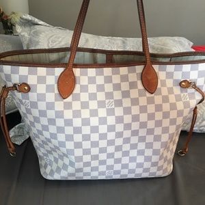 Louis Vuitton Neverfull MM Damier Azur